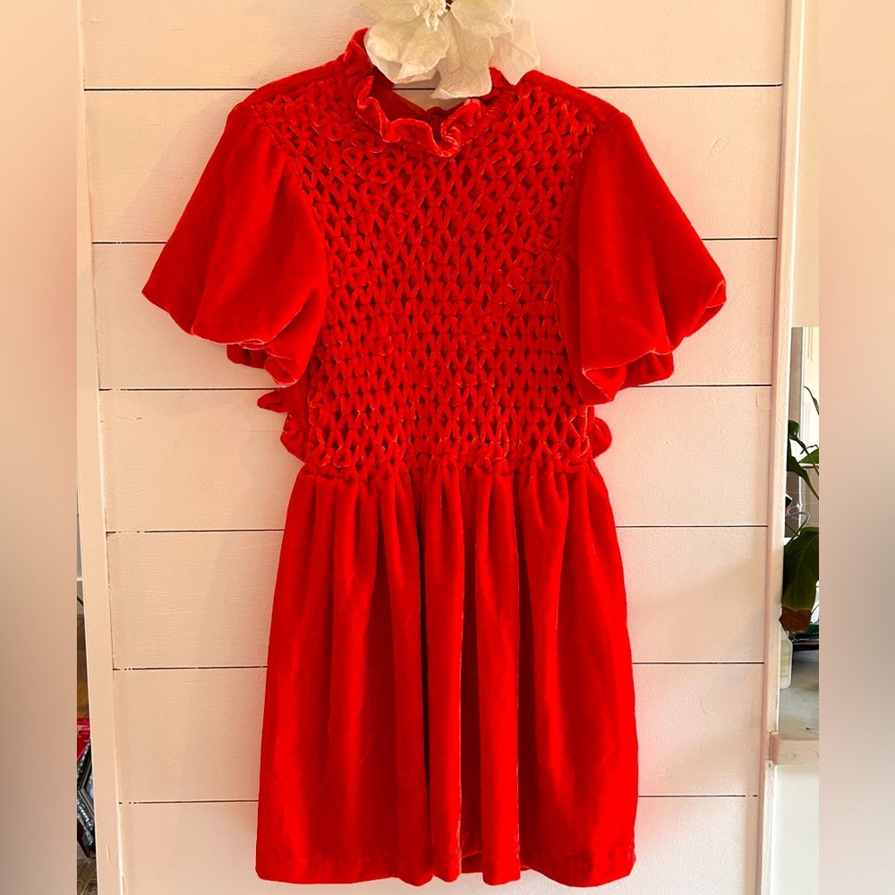 Free People Velour Dress